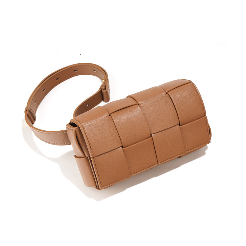 Designer Bag 2025 New Cowhide Women's Bag Woven Pillow Small Square Bag Multifunctional Fashionable Crossbody Bag Fashionable Ins Luxury Handbag