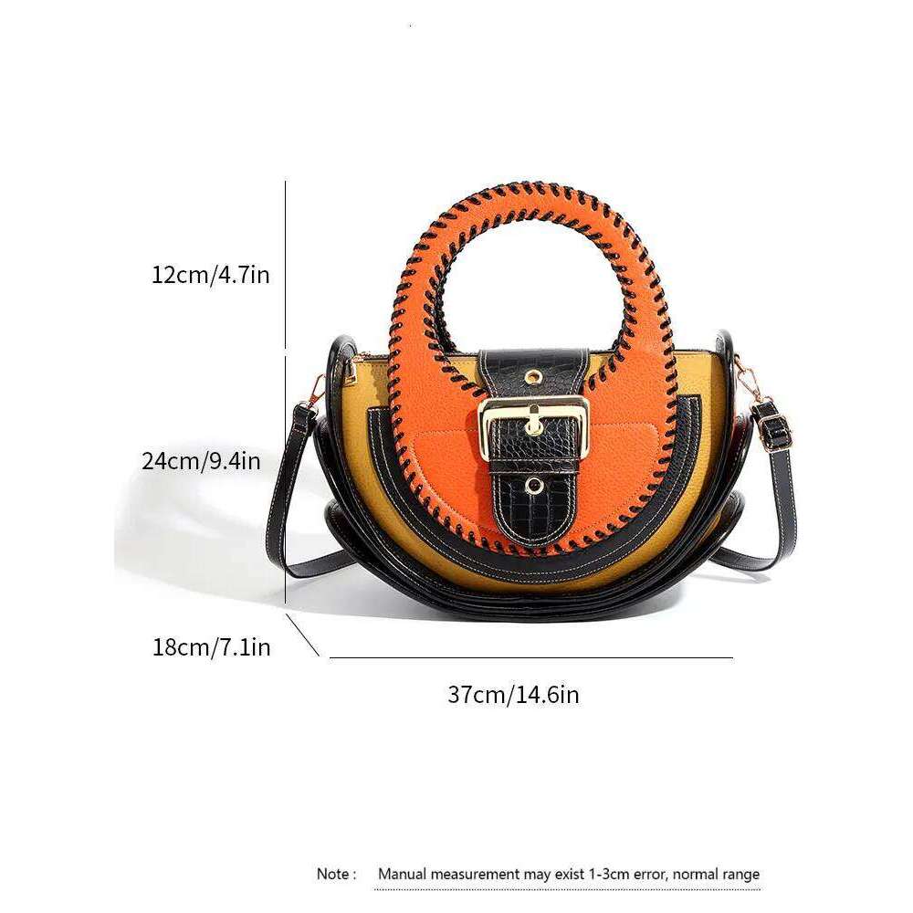 Woman Shoulder High-End Leather Purse Large Capacity Shopping Bag Fashion Designer Women's Top Handle Handbags Crossbody
