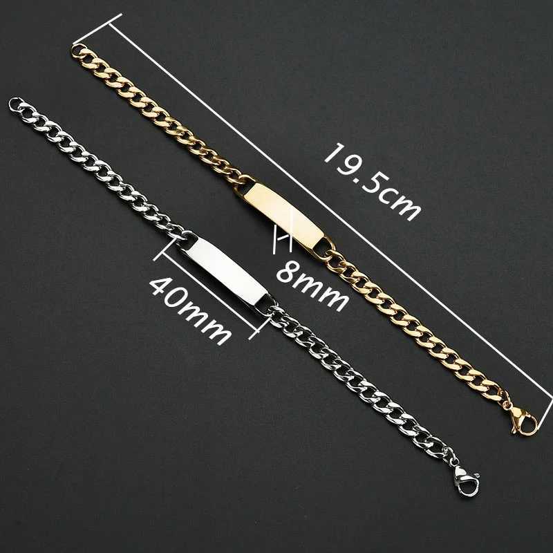 Letdiffery Personalized Eyes Photo Bracelets Stainless Steel Custom Laser Engrave Picture Name Date Men Women Kids Bracelet Gift W250606