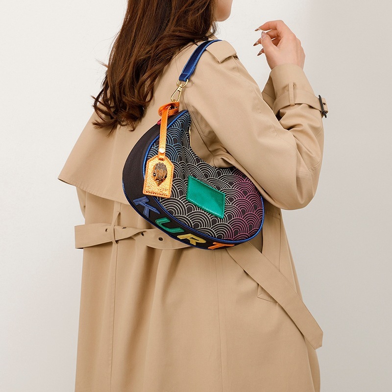 High quality brand high-quality new style free designer bag 2025 new gradient color dumpling single shoulder crossbody bag foreign trade new style fre