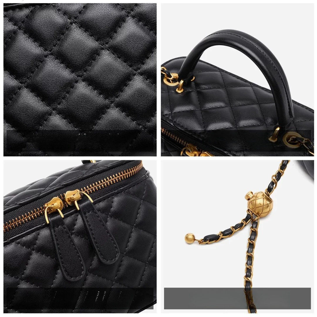 Designer Bags Luxury Free Shipping High-end Quilted Chain Bag Luxury Exquisite Handbag Women's Box Bag Small Square Bag Shoulder Crossbody Bag Wo