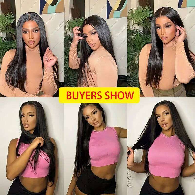 2x6 4x4 5x5 Transparent Lace Straight Human Raw Hair Weave 3 Bundles With Closure 13x4