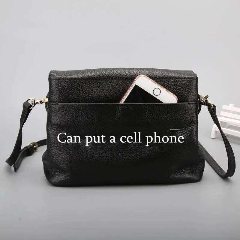 Soft Genuine Leather Shoulder For Women 2021 Leisure Cowhide Crossbody Bags Ladies Messenger Bag Designer Purse Satchel 2025/06/06