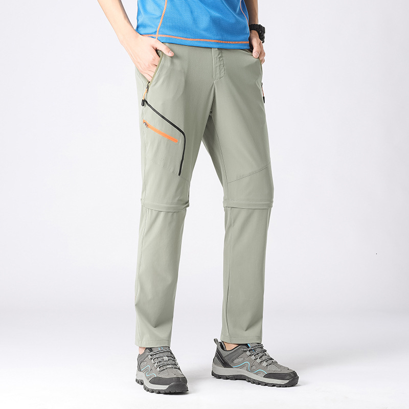Ddmyoutdoor Outdoor Ice Silk Quick Drying For Men In Summer Thin Loose Fit Sports Assault Pants Elastic And Breathable Hiking Pants Jogging Suit