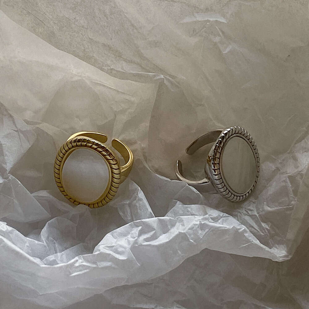 Designer Minimalist INDS Index Finger Ring - Solid Silver Shell for Korean & Japanese Styles