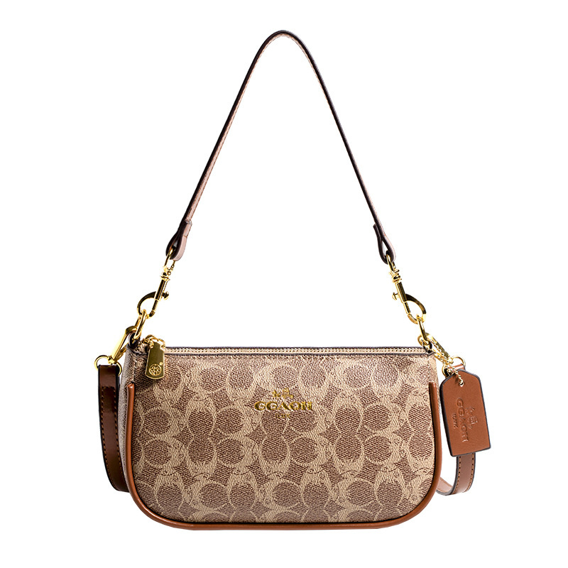 Designer bag free shipping 2025 new fashion light luxury high-end texture armpit bag single shoulder crossbody bag for women