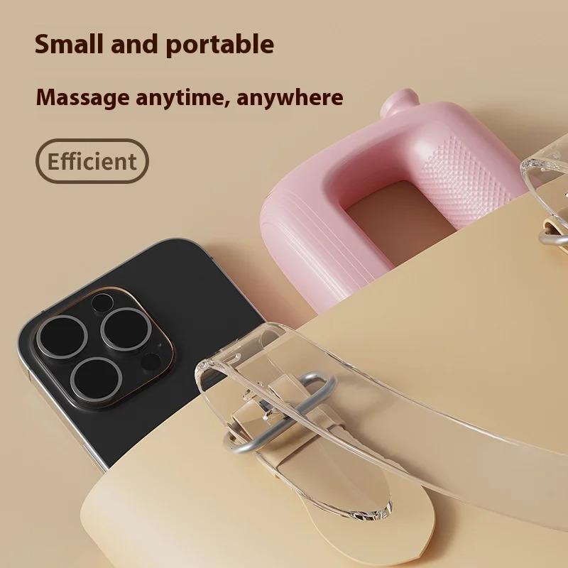 Professional Grade Massage Gun Fascia Ring Mini Vibrating Yoga Recovery Tool Rechargeable Muscle Relax Fat Burning 250605