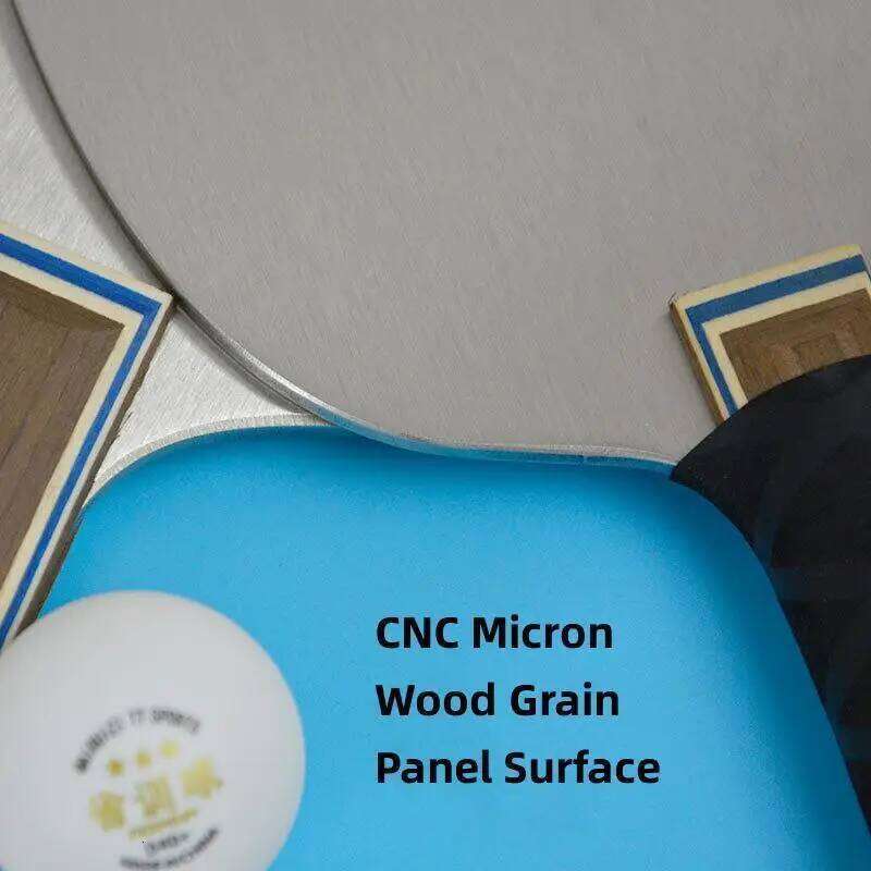 1PC Stainless Steel Table Tennis FL CS Heavy Ping Pong Racket Blade with Ayous Handle For Training