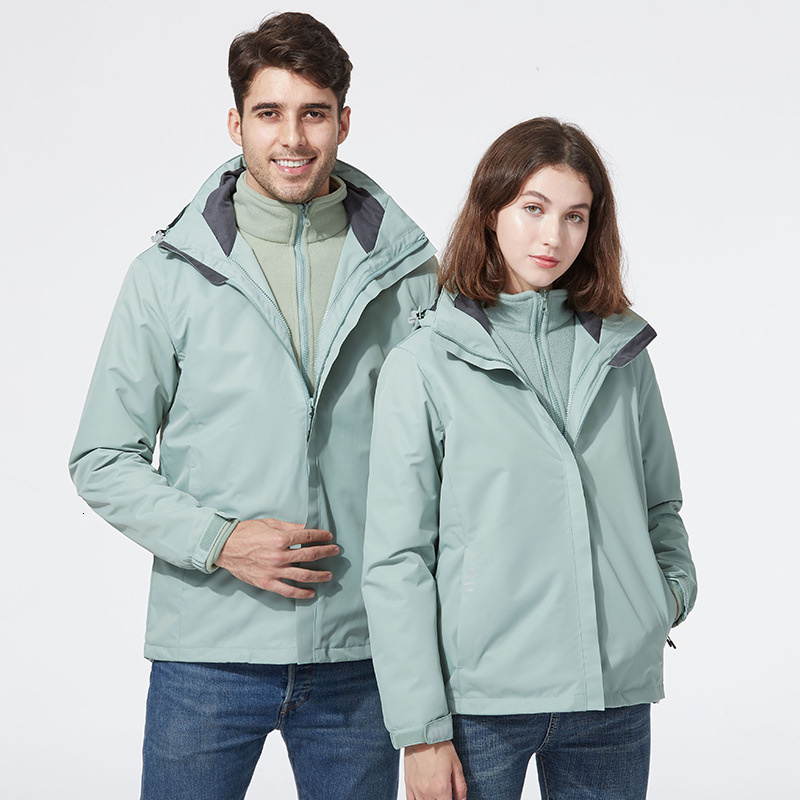 Ddmyoutdoor Autumn Winter Rush Coat Print Men Women S Couple Three In One Warm And Cold Resistant Clothing Jackets