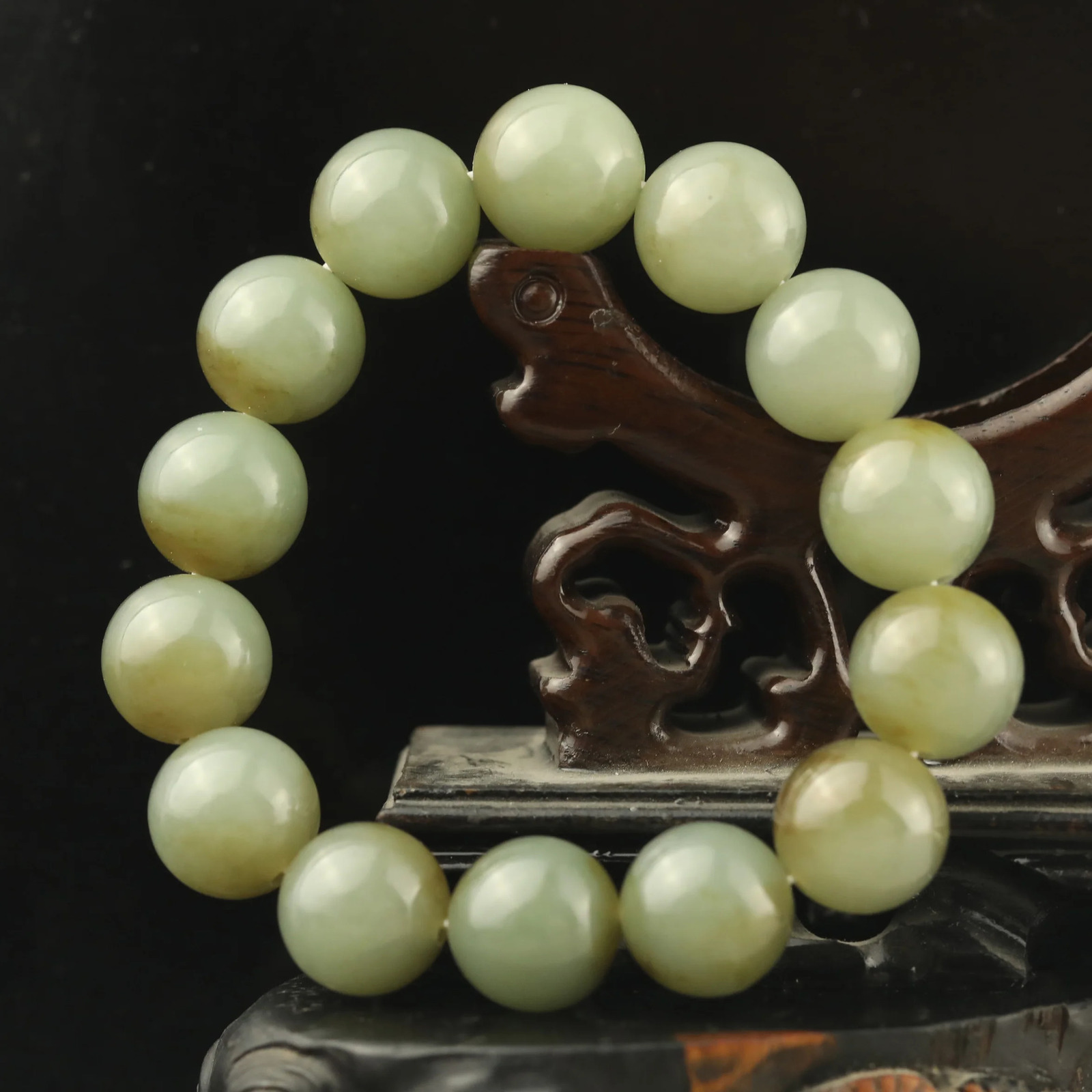 China Natural hetian Jade beads bangle bracelet d12 t #54 #17 #1 #45 250604
