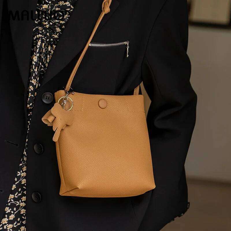 Designer Bags 2025 Women Soft Cow Genuine Leather Designer Crossbody Bag Female Retro Cowhide Shoulder Bags Girl Casual Simplicity Solid Purse Lady Lu