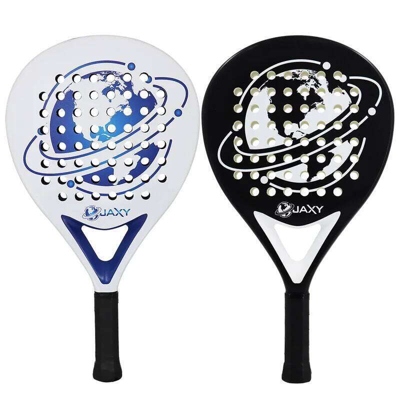 Paddle Racket Full Carbon Fiber Surface with EVA Memory Flex Foam Core Padel Tennis Racquets Lightweight High Balance