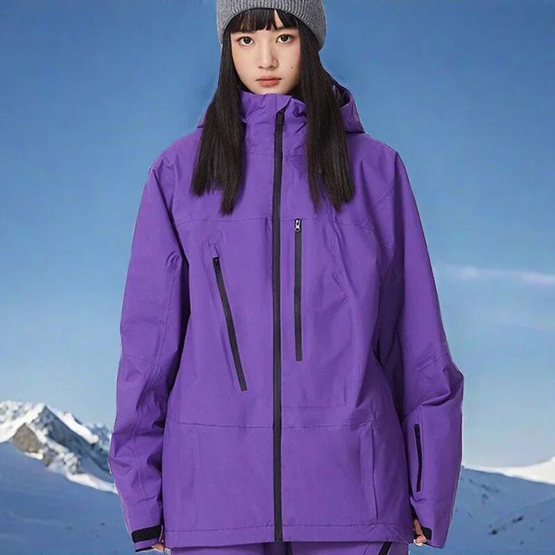 Ddmyoutdoor Winter New Couple Skiing Jackets Outdoor Sport Man Waterproof Coat Women Alpine Snowboard Tops Windproof Warm Snow Cold Clothes Jogging Su