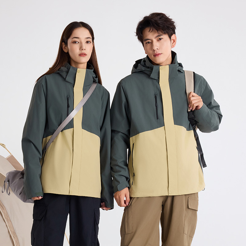 Ddmyoutdoor Mountain Functional Trendy Brand Assault For Women Three In One Two Piece Set Detachable Men S Jacket Winter Skiing And Mountaineering Sui