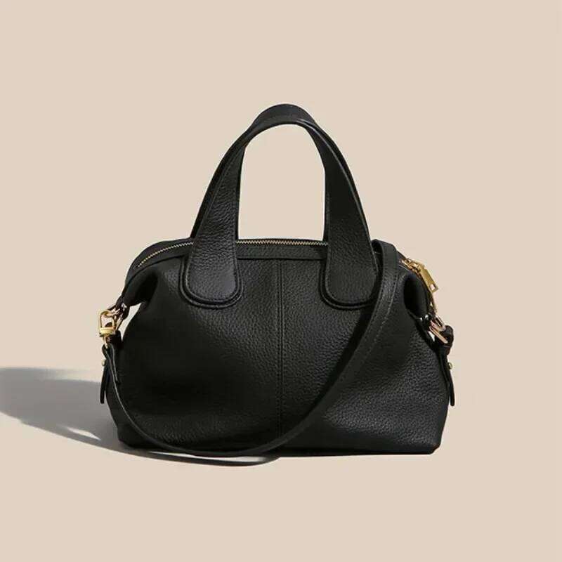 Genuine Women's Bags Fashion Large Capacity Bolsas Shoulder Crossbady Bolsos Handbags Soft Leather Ladies Hand Bags 2025/06/06