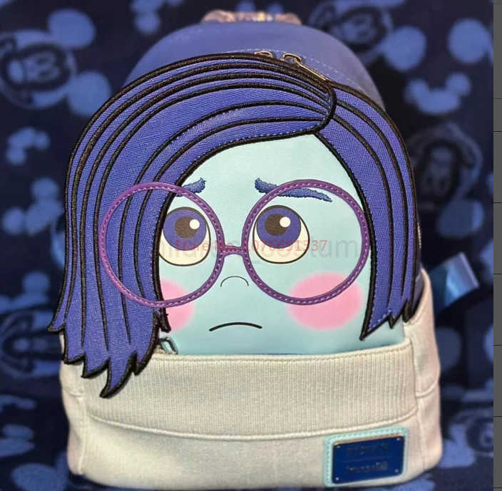 Disney Stitch Loungefly Backpack Cute Cartoon Embroidered Design Backpack Fresh And Casual Mini Backpack Womens Bag W250620