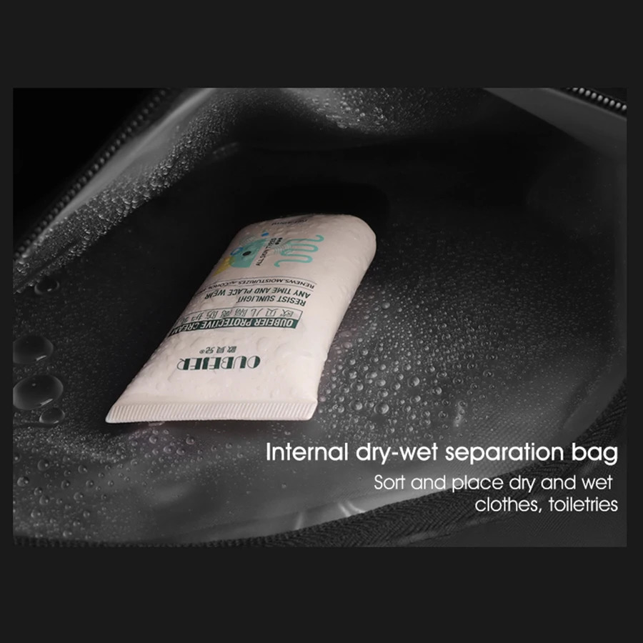 1 male and female sports bag independent shoe storage fitness travel bag large capacity dry and wet separation swimming bag 250605