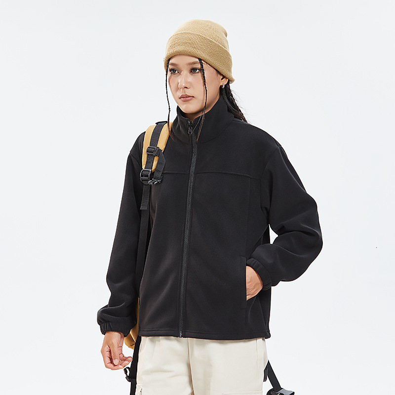 Ddmyoutdoor New For Men And Women Color Blocked Fleece Single Jacket Outdoor Winter Warm Jacket Jackets