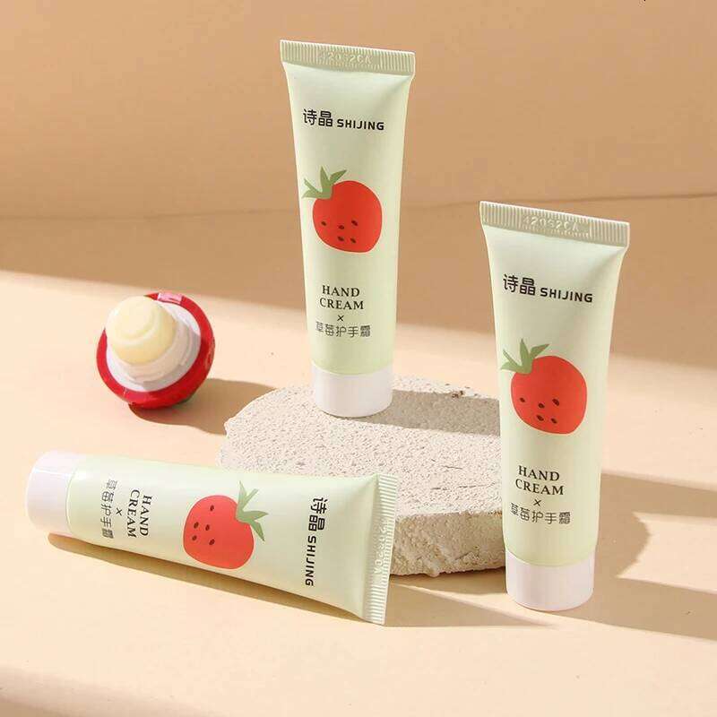 Peach, Strawberry and Nut Hydrating Lip Balm Winter Anti-freeze, Anti-Crack Repair Moisturizing free shipping