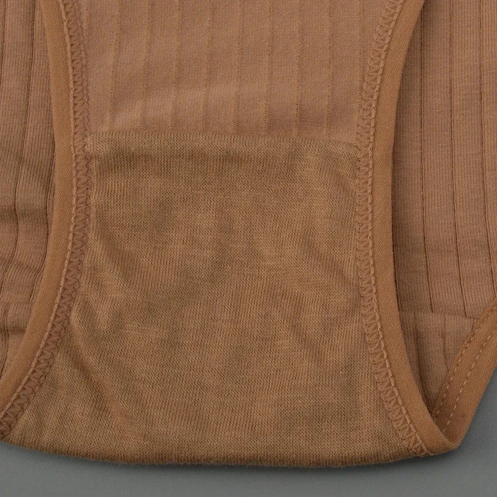 Soft High Waist Cotton Panties Underwear For Women Breathable Plus Size Woman Briefs Female Lingerie Underpants Panty Striped 250609