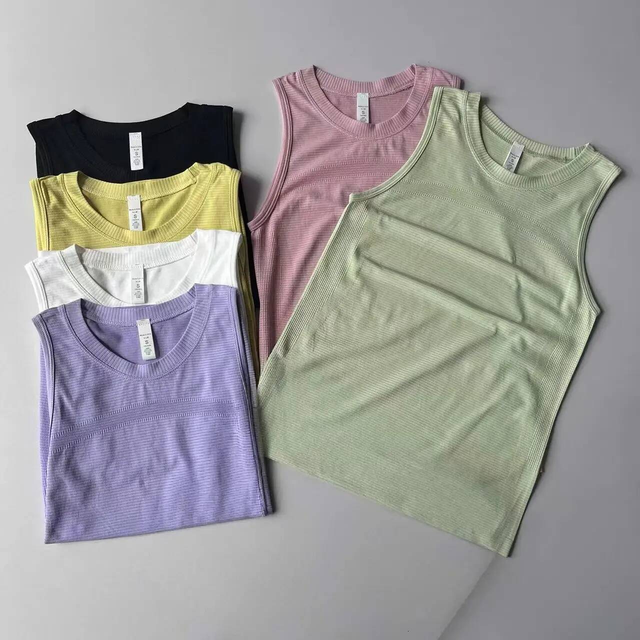 Yoga outfit women's short sleeved summer quick drying t-shirt running sports top Pilates training fiess vest
