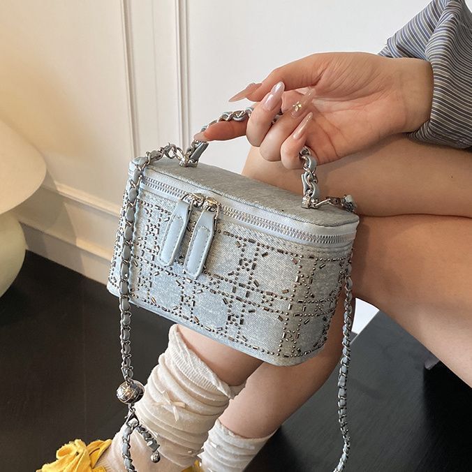 2025 Summer New Women's Bag Mini Exquisite Design Women's Handbag Box Bag Summer New Fashion Women's Multi functional Shoulder Bag Desi