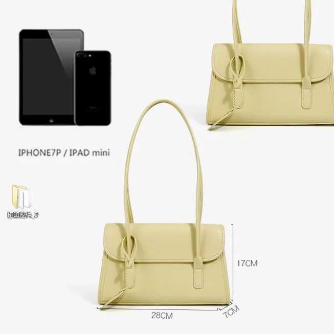 Fashionable Handheld Underarm Bag for Women Spring New Korean Style Texture Shoulder Bag for Women Hand Bags M250606