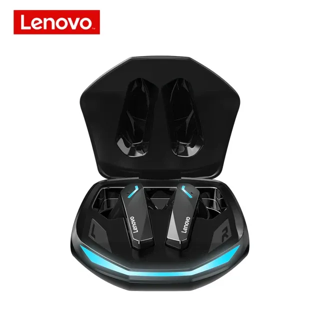 Lenovo Gaming Earphones Bluetooth 5.3 Wireless Earbuds Low Latency Headphones HD Call Dual Mode Headset With Mic GM2-PRO