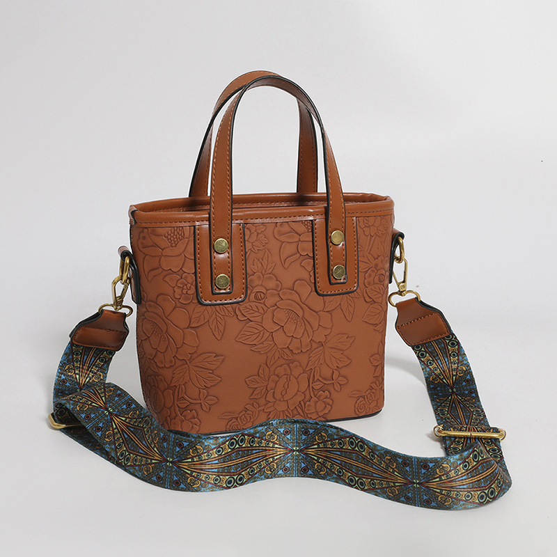 Free Shipping Designer Bag Korean Style Trendy Bucket For Women's 2025 Springsummer New Item Niche Casual Versatile Fashion Single Shoulder Cross