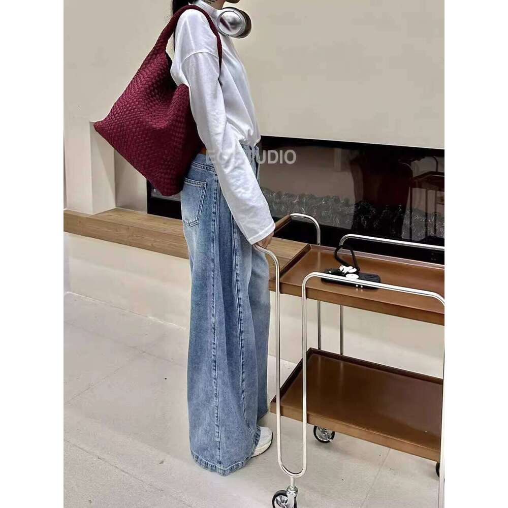 New Nylon Handwoven Tote Shoulder Underarm Large Women s Mother Bag