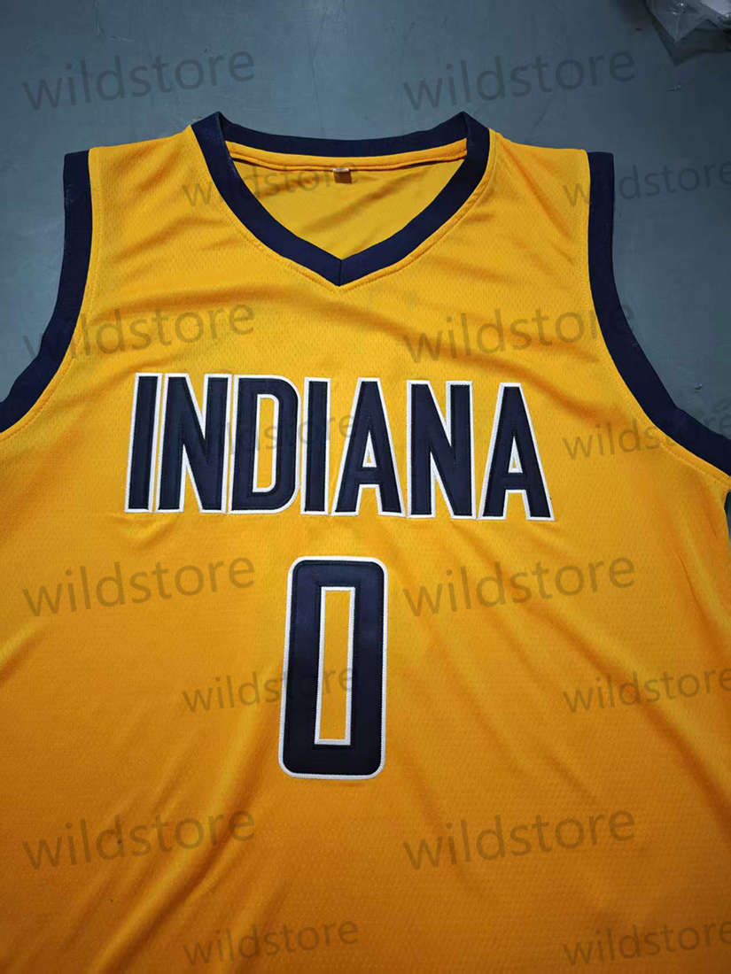 0 Haliburton Basketball Jersey MILLER In Stock Fast Shipping Jerseys Sweatshirt - Embroidered