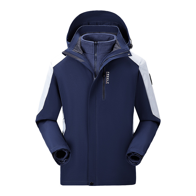 Ddmyoutdoor Dupont Three In One Windproof Waterproof And Warm Two Piece Women S Anti Fouling Mountaineering Suit For Outdoor Couples Jackets