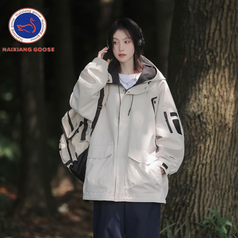 Ddmyoutdoor Outdoor Sports Jacket Men S Spring Autumn New Style Simple Workwear Loose And Casual Teenagers Outdoor Jogging Suit