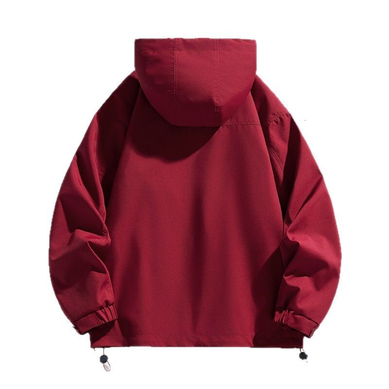 Ddmyoutdoor Spring Sports Outdoor New Men S Trendy Loose Mountaineering Waterproof Jacket Jogging Suit