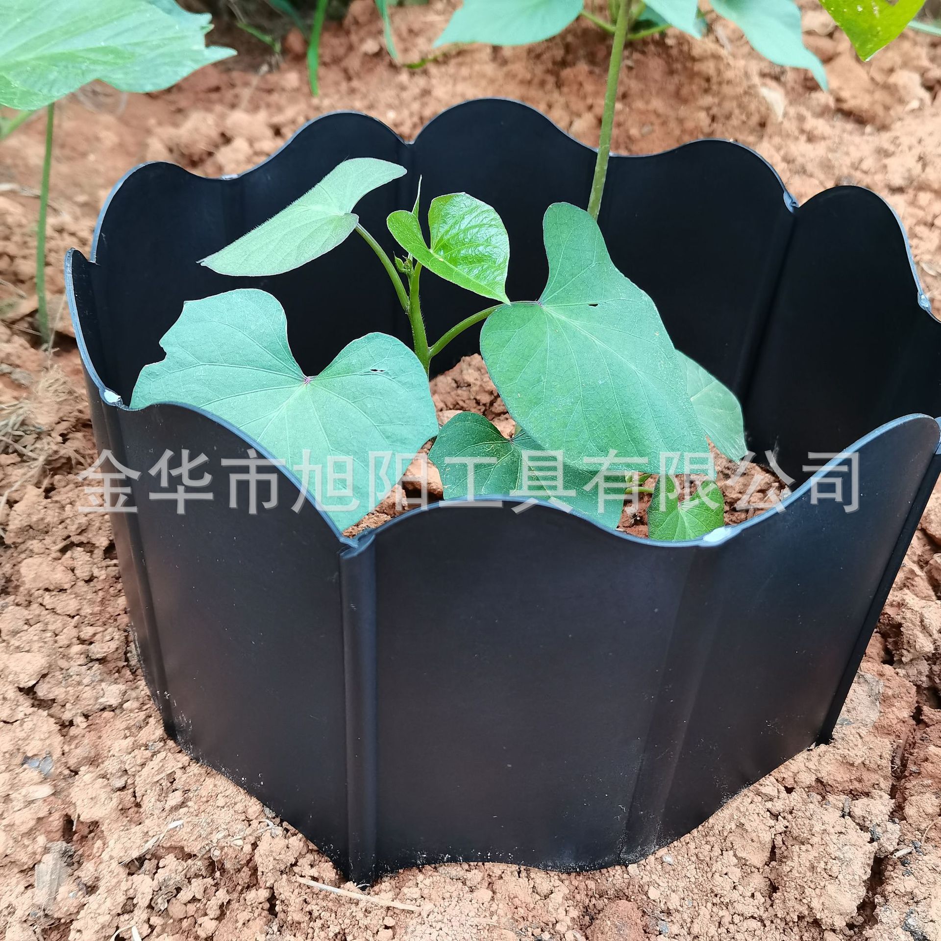 Plastic Fence Small Practical Garden Villa Courtyard Black Insert Retaining Wall Outdoor