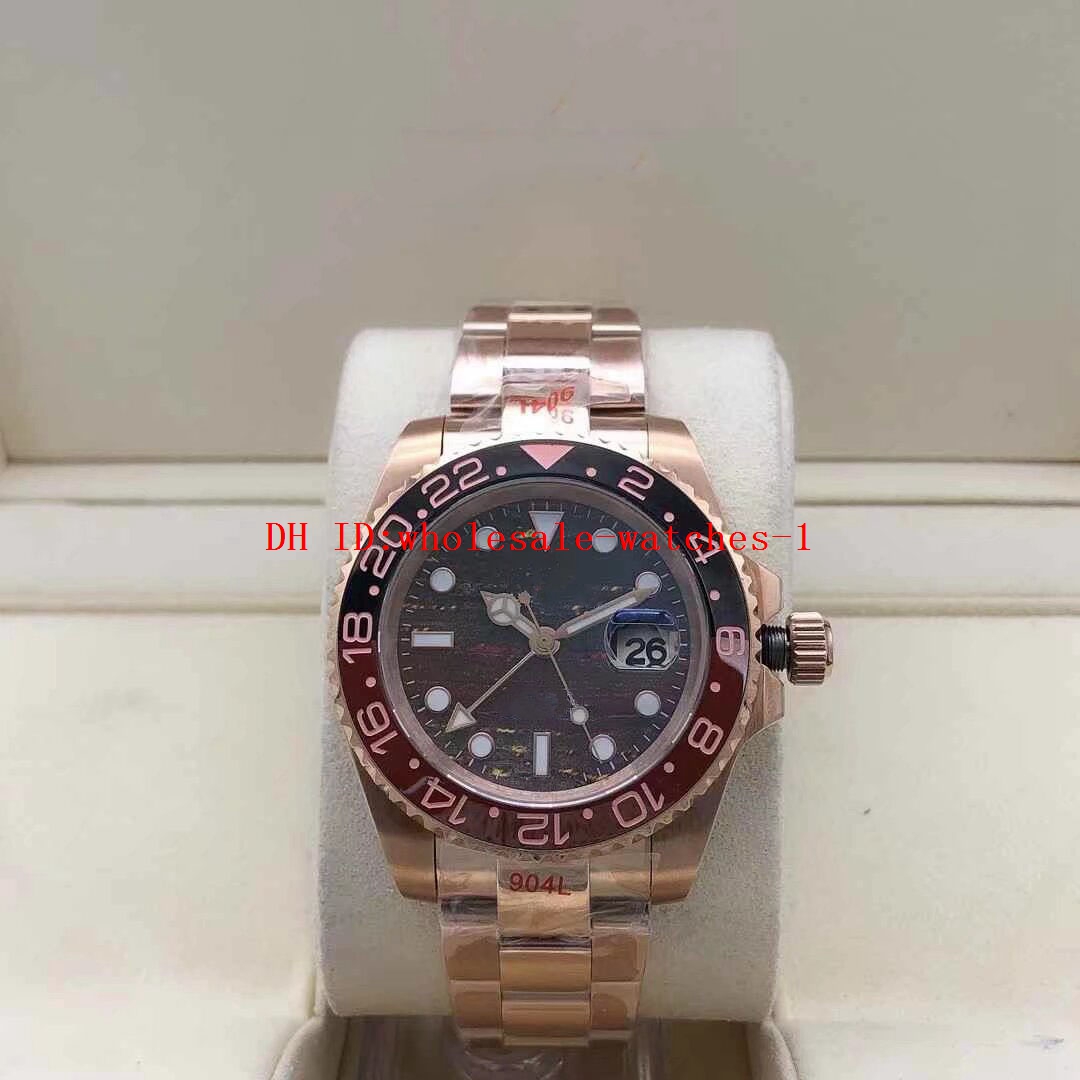 SF Maker Workmanship Watch 40mm 126715 M126715CHNR-0002 Root Beer 18K Rose Gold Sapphire 2813 Automatic Mechanical 904L Men's Wristwatches