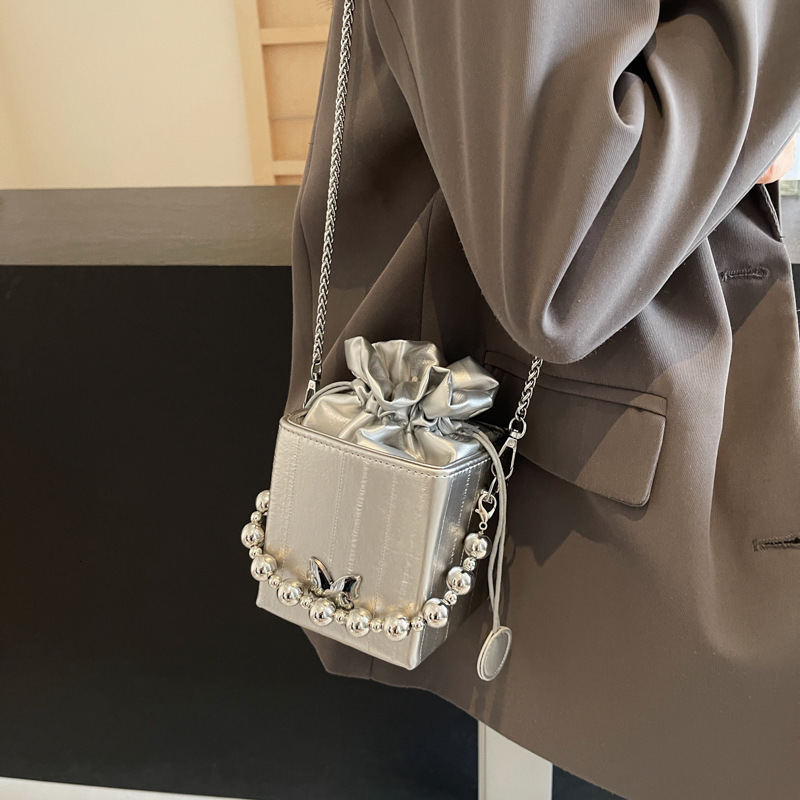 designer High-End Small Bag for Women 2025 New Casual Chain Bag Fashion Simple Shoulder Bag Versatile Casual Crossbody Bag