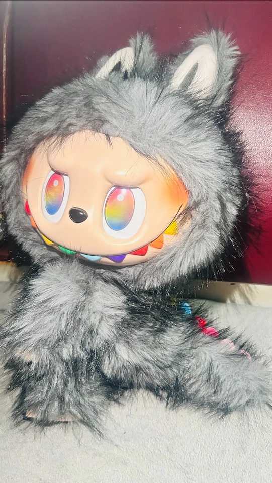 New Arrival 38cm Monster Labubu Series Id The Inner Self Zimomo Change Creative Vinyl Doll Ornament Toy Blind Box Holiday Gifts X250606