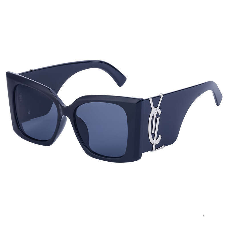 Y2K Style Cat Eye Sunglasses for Women Fashion Large Frame High-end Sun Protection Glasses