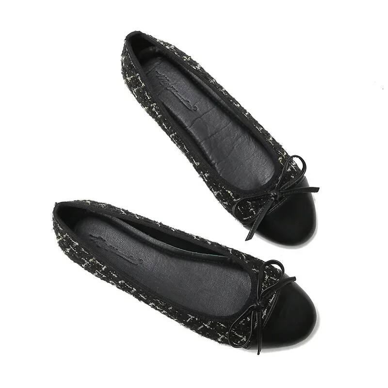 Ddmyoutdoor Slip On Loafers For Bow Ballet Flats Moccasins Casual Zapatos Mujer Flat Shoes Women Walking Outdoor Shoes