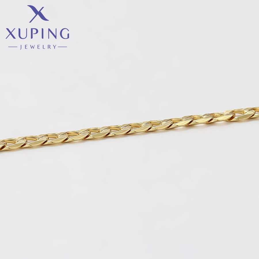 Xuping Jewelry Charm No Stone Ethnic Style Gold Color Hand Chain Bracelet for Men Women Fashion Simple Gift X 000836660 W250606