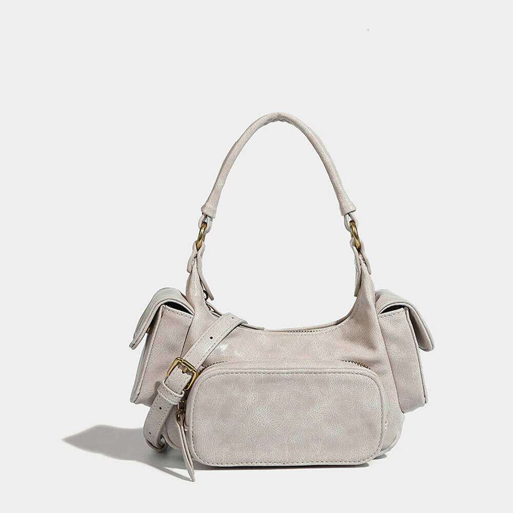 Annmouler Vintge Pockets Shoulder Women Brand Designer Purse Handbags Bolsas Female Small Tote Bag