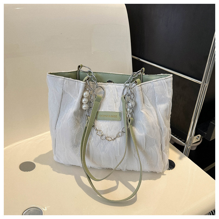 designer 2025 Spring Summer New Fashion Chain Shoulder Bag Large Capacity Tote Bag Women's Bag Supports Wholesale and Mixed Orders