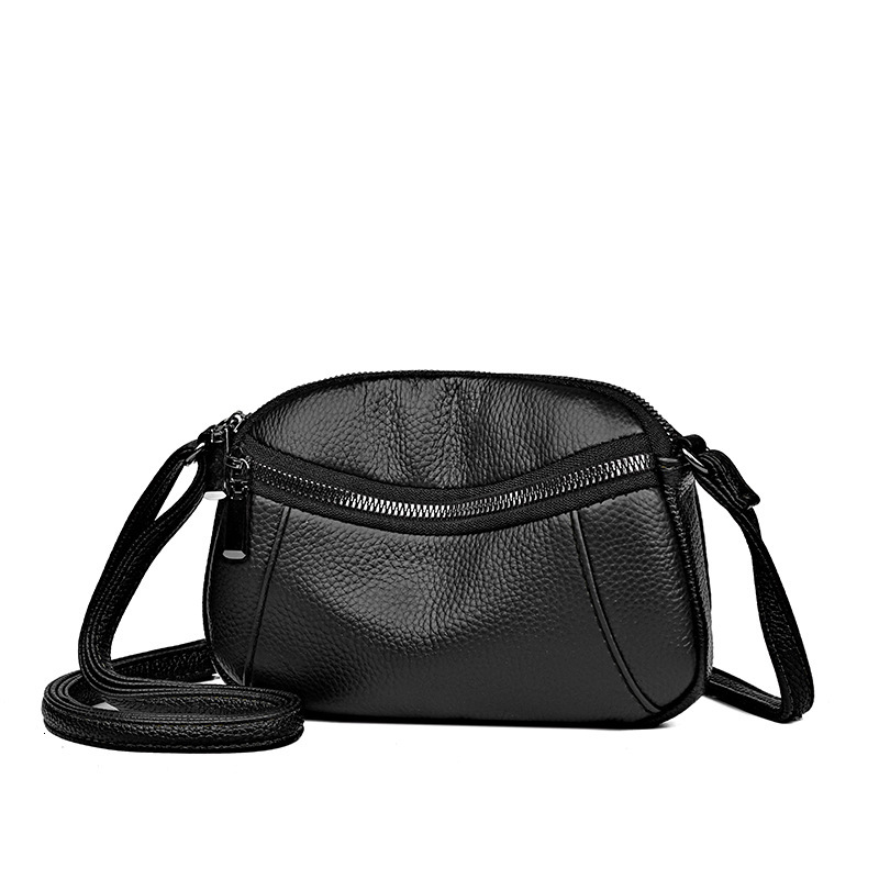 Top Brand High Quality New Style Top Layer Cowhide Women's Bag High-end New Crossbody Bag Versatile Fashion Simple Shoulder Bag Bags New Free Del
