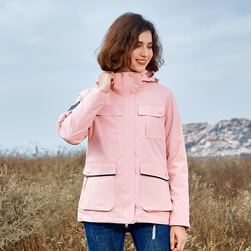 Ddmyoutdoor Outdoor Autumn And Winter Assault Two Piece Set Three In One Detachable Down Liner Warm Jacket Couple Hiking Suit Jackets