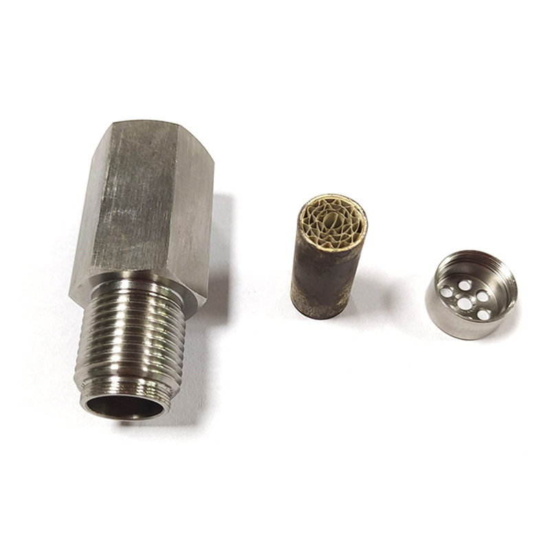 Car Check Engine Light Fix Mesh Oxygen O2 Sensor Spacer Utor28 Adapter Mini Catalytic Converter