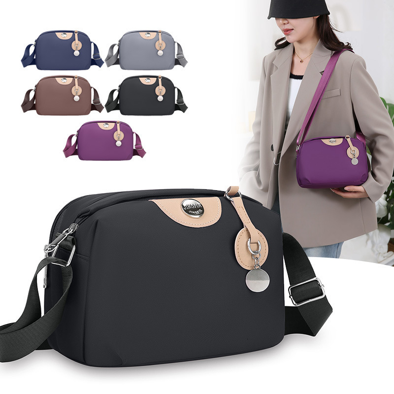 Quality New Style Bag Women 2025 New Oxford Cloth Crossbody Bag Lightweight Versatile Trendy Fashion Shoulder Bag Casual Small Bag New Free Delivery D