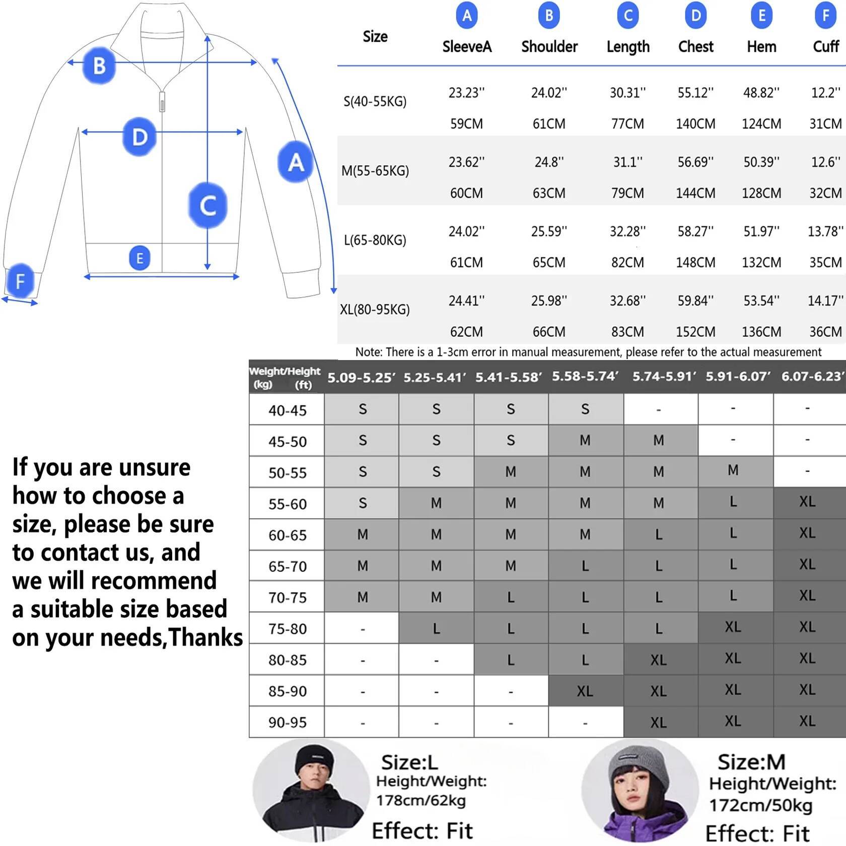 Ddmyoutdoor New Couple Skiing Jacket Winter Adult Snowboard Hoodie L Pro Windproof Waterproof Snow Coat Alpine Sport Warm Ski Clothes Jogging Suit