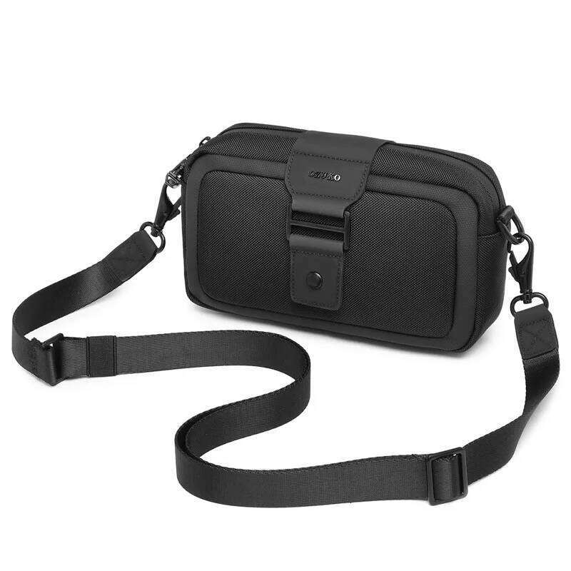 Cross-Border Fashion Trendy Mini Waterproof Oxford Fabric Single-Shoulder Men's Crossbody Bag, Chest Bag