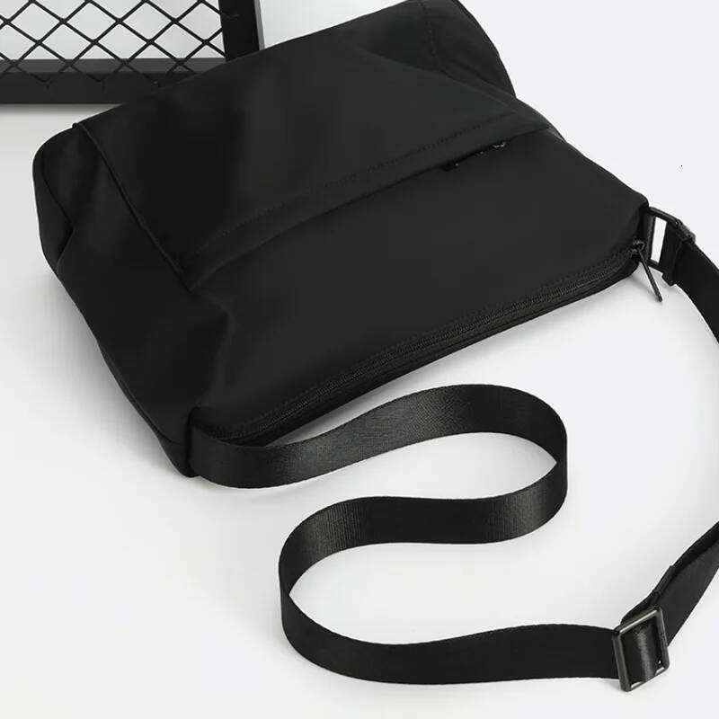 BJIAX Lightweight Shoulder Diagonal Small Backpack Function Crossbody Men's Fashion Messenger Oxford Bag